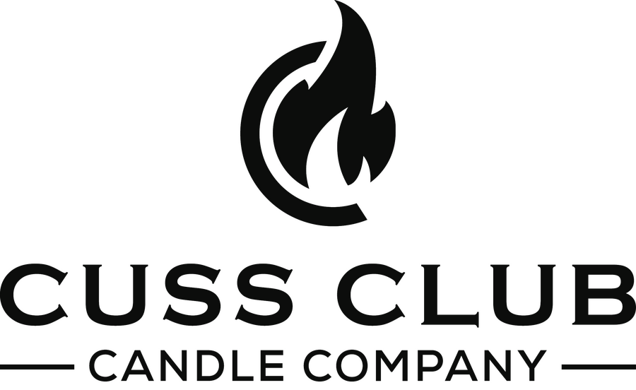 Cuss Club Logo Cuss Club Candle Co